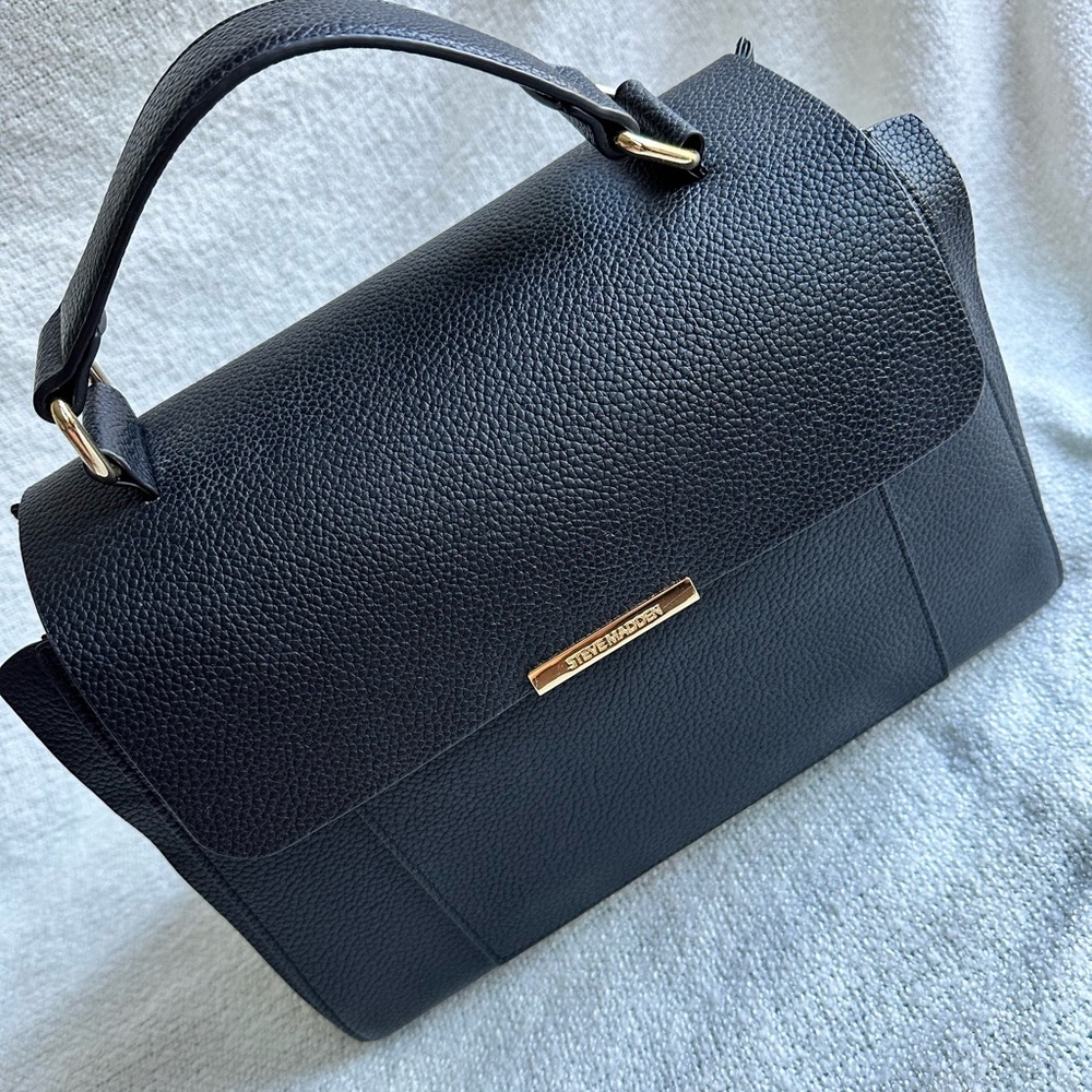 Steve Madden Black Satchel